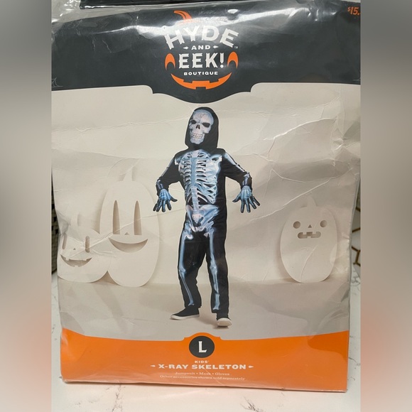 Halloween costume - X-Ray Skeleton - Hyde & Eek Kids size L - Picture 1 of 4